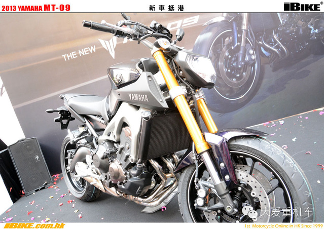 2014款 Yamaha MT-09 雅马哈也开始进攻中低端市场咯~