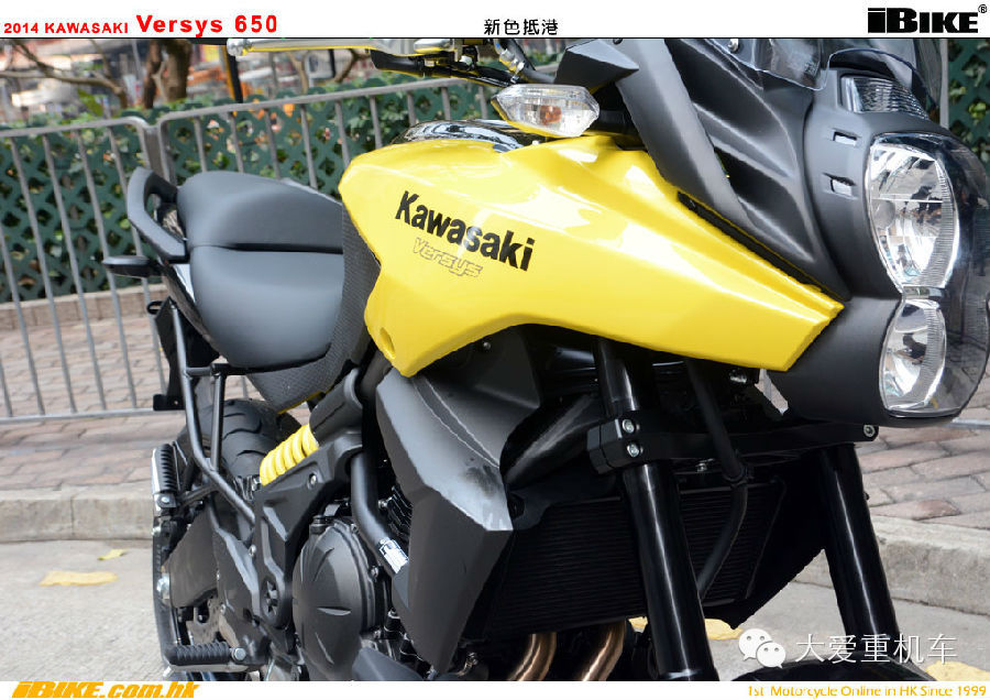 2014款 Kawasaki Versys 650 川崎的经济型探险车型哦~