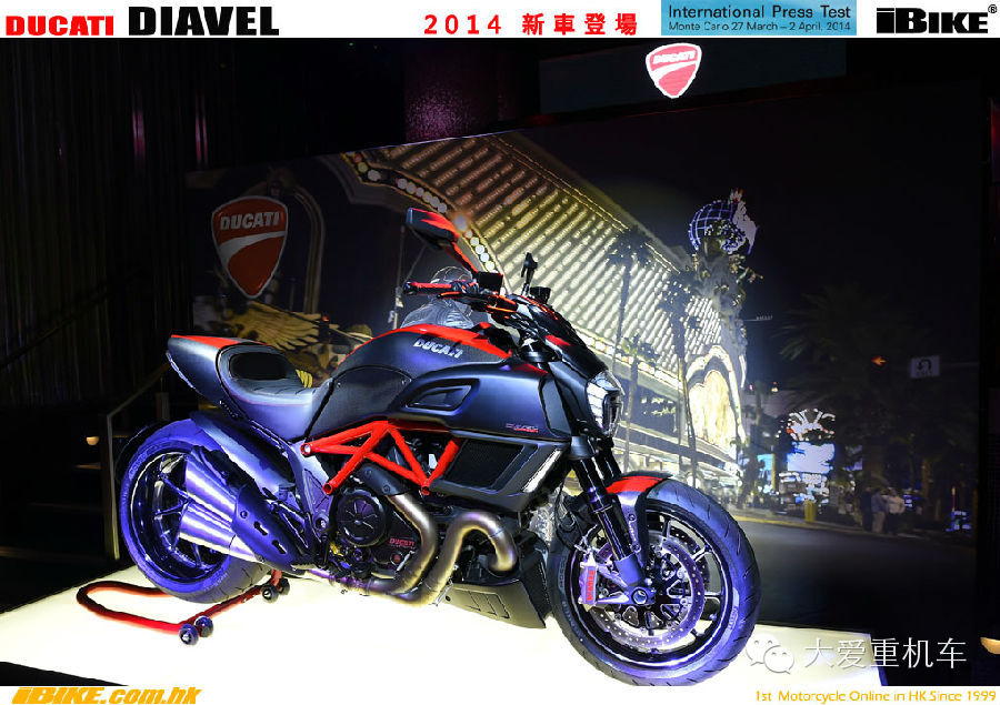 2014款 Ducati Diavel 这才是土豪们的玩具！