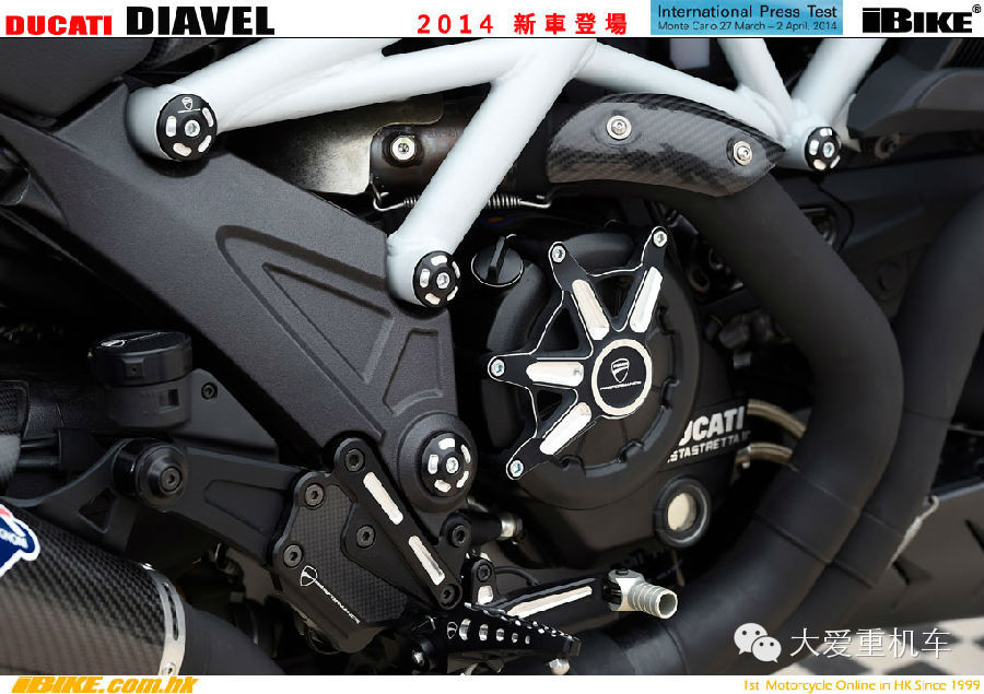 2014款 Ducati Diavel 这才是土豪们的玩具！