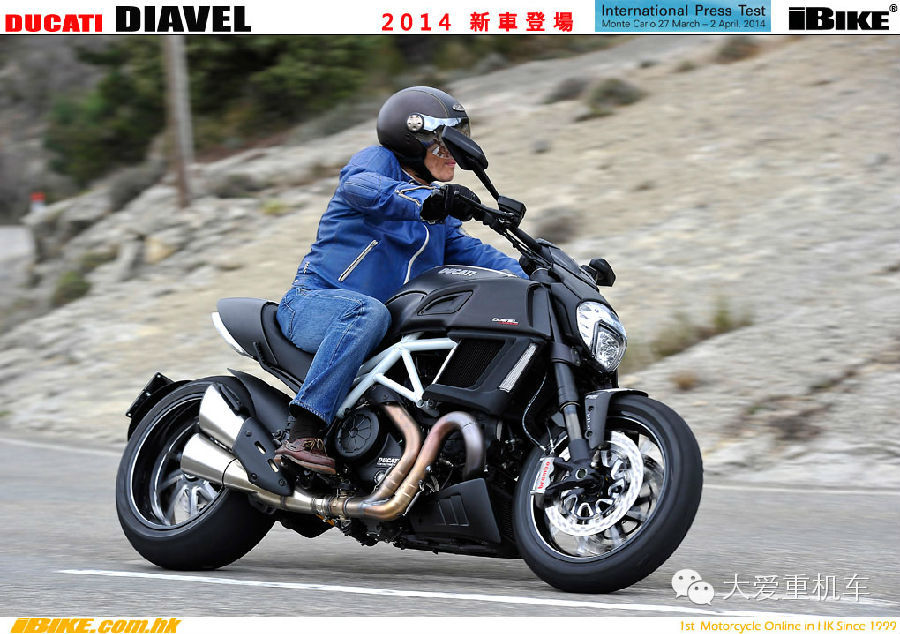 2014款 Ducati Diavel 这才是土豪们的玩具！