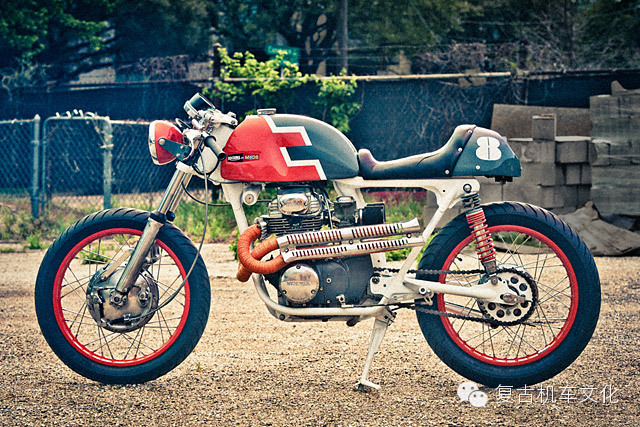 复古改装Honda CB350 CafeRacer