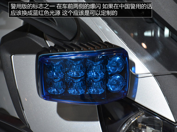 宝马K1600GT警用巡航摩托  售40万/V6引擎