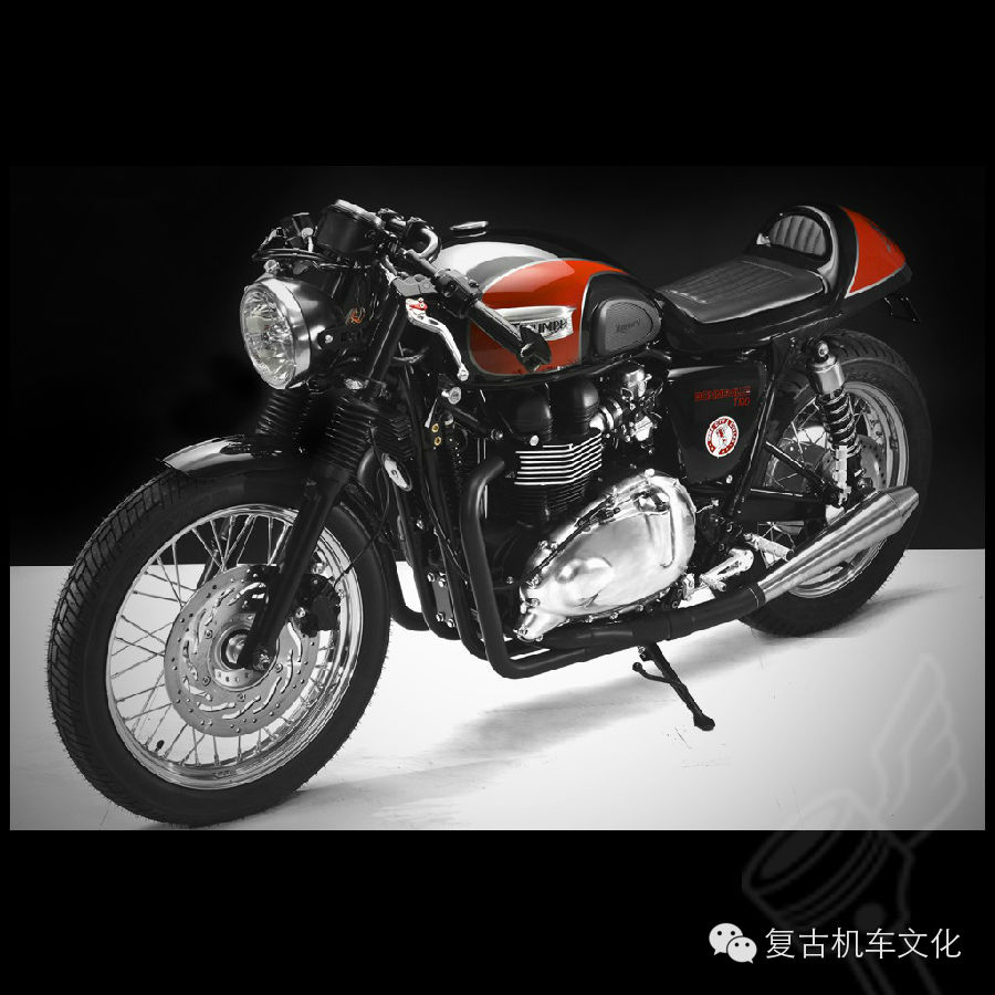 凯旋 Bonneville T100 CafeRacer改装欣赏