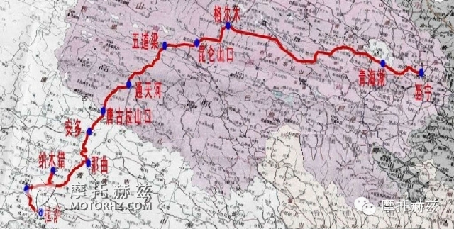 摩旅进藏之路：青藏线之109国道