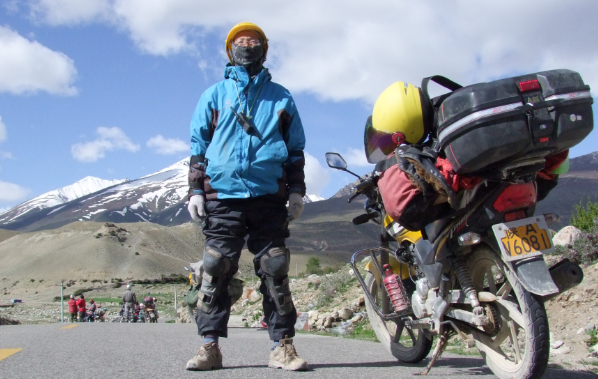 72岁的西安老头梦想骑摩托车周游世界
