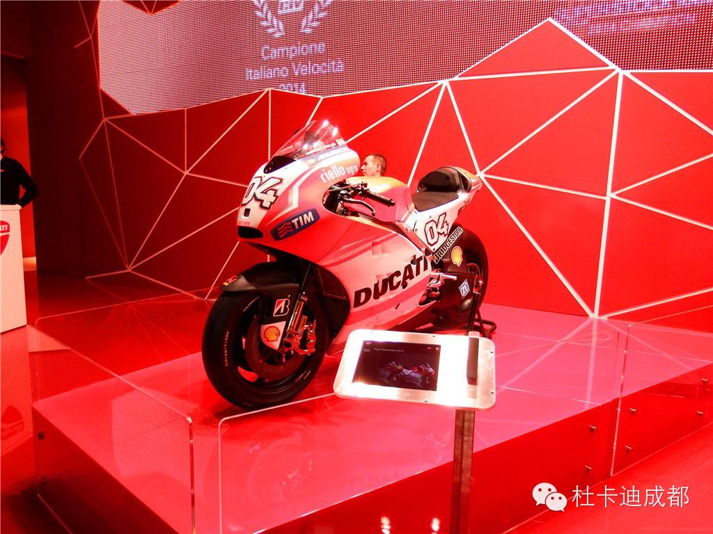2014米兰国际摩托车展会上的杜卡迪摩托车