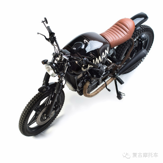 改装本田cx500摩托车