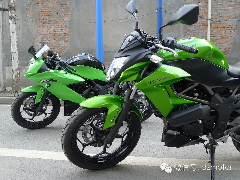 川崎摩托车Ninja250 SL、Z250 SL试驾&百米加速大比拼顺利结束