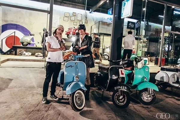 北京摩托车玩复古的玩出“怪家伙”