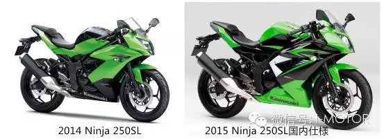 川崎摩托车在日本即将发布2015 Ninja 250SL 本土版