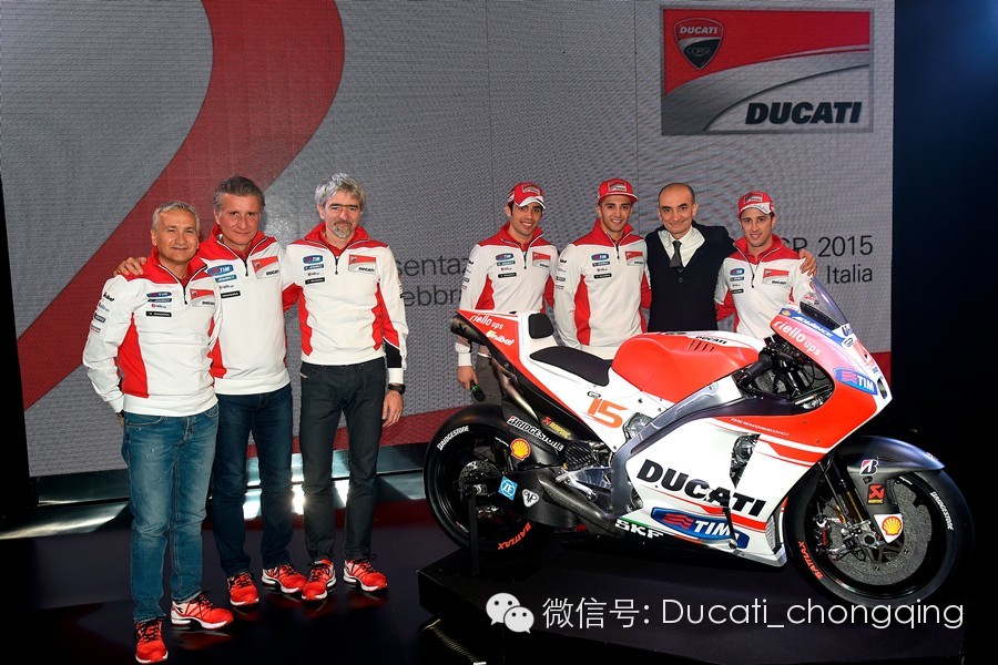 2015 杜卡迪 MotoGP车队和及全新战车 Desmosedici GP15首次亮相