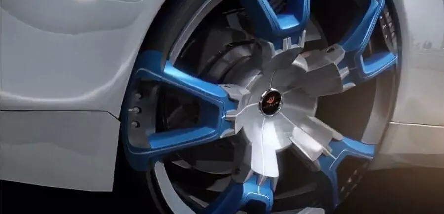 【科技】未来智能轮胎的概念设计 想给车子撞上这样的轮胎吗？
