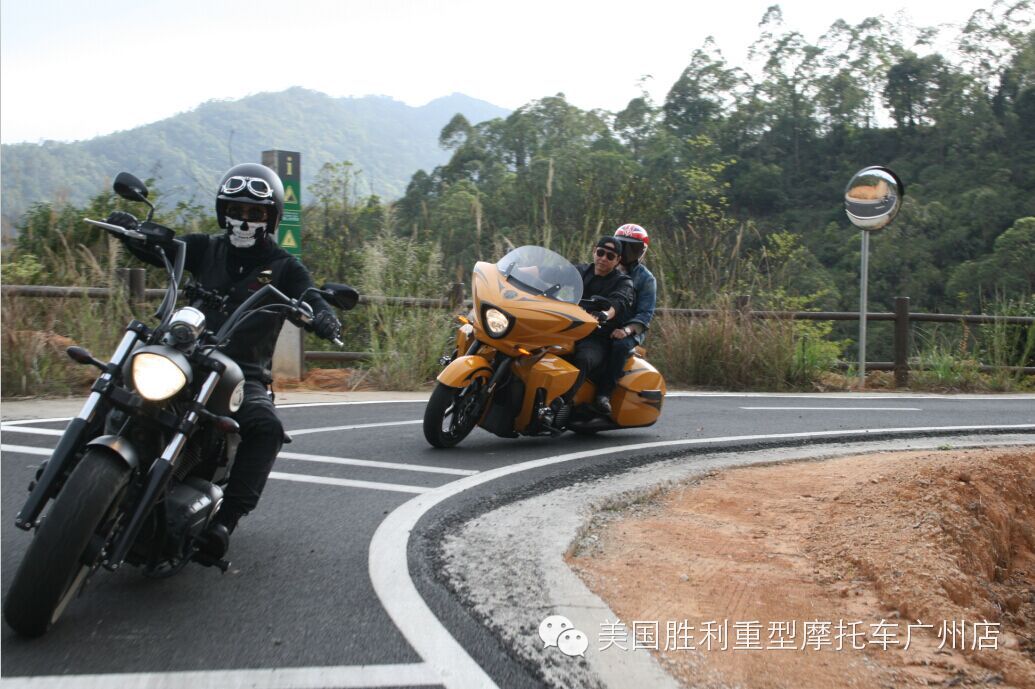 勝利摩托車開春第一跑，惠州歷史文化名城之行