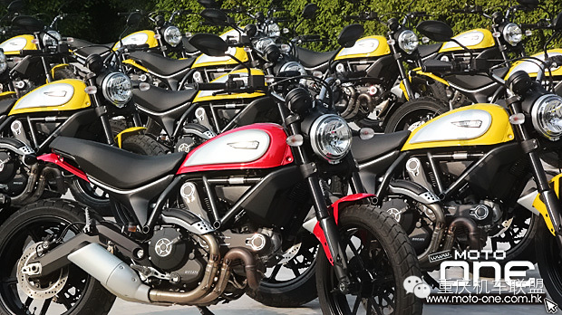 泰国试驾2015凯旋 DUCATI SCRAMBLER强劲低扭复古车