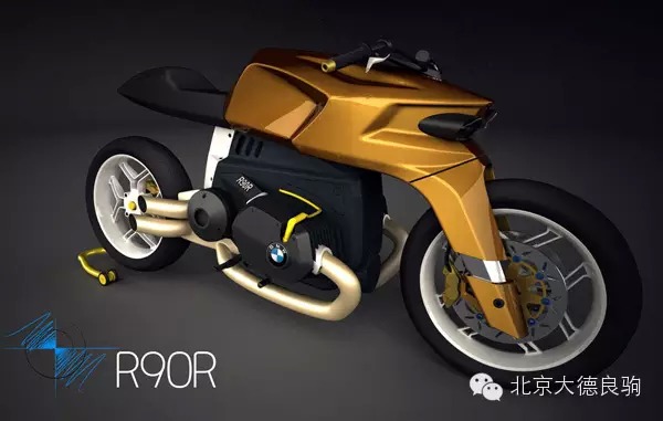 经典复活 摩托车宝马R90S概念设计