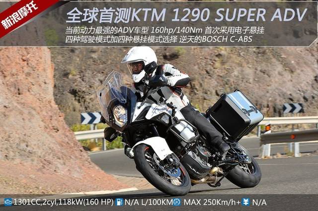 全球首测KTM 摩托车1290 首次“大野驴”的试驾活动