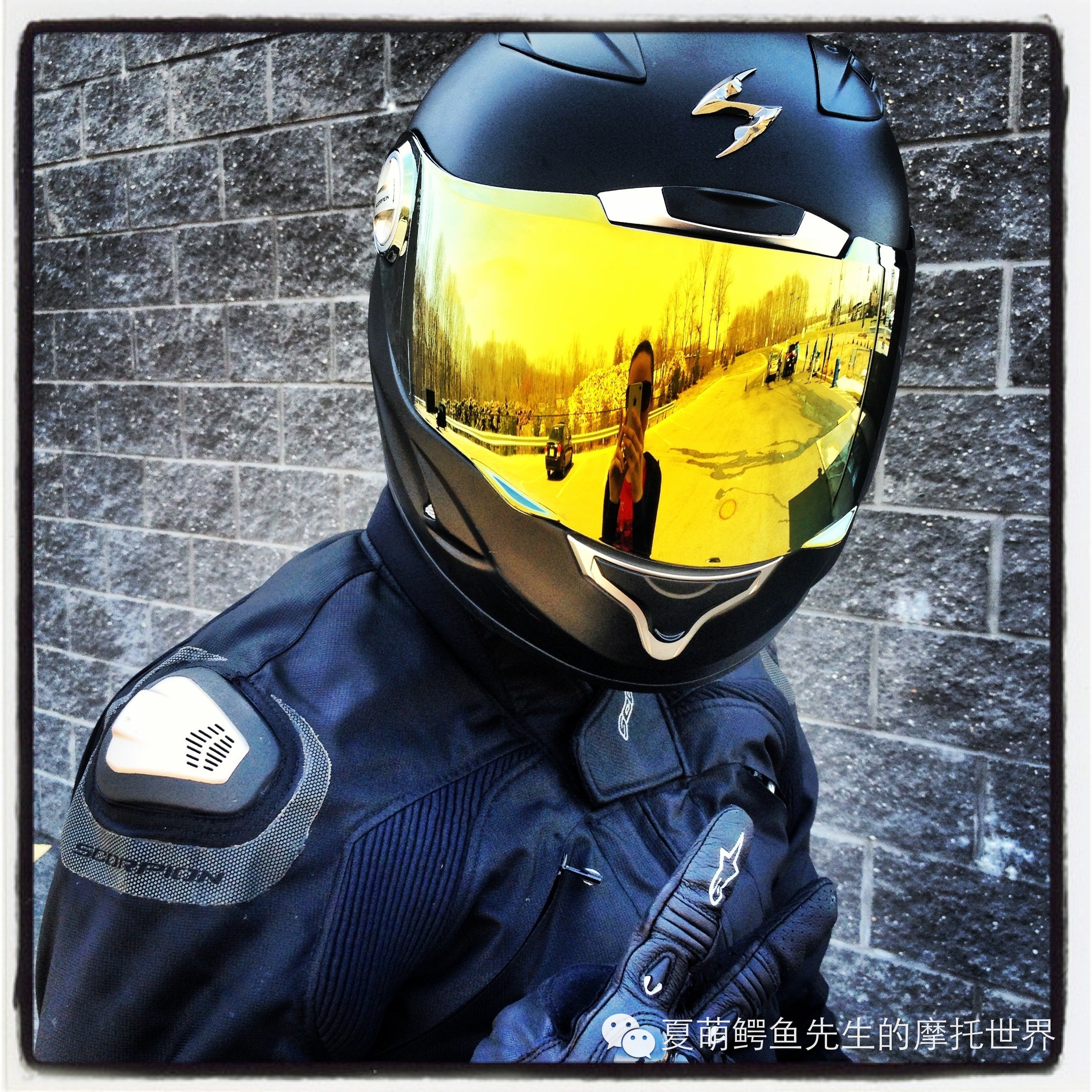 摩托车头盔护目镜/挡风的科技进化