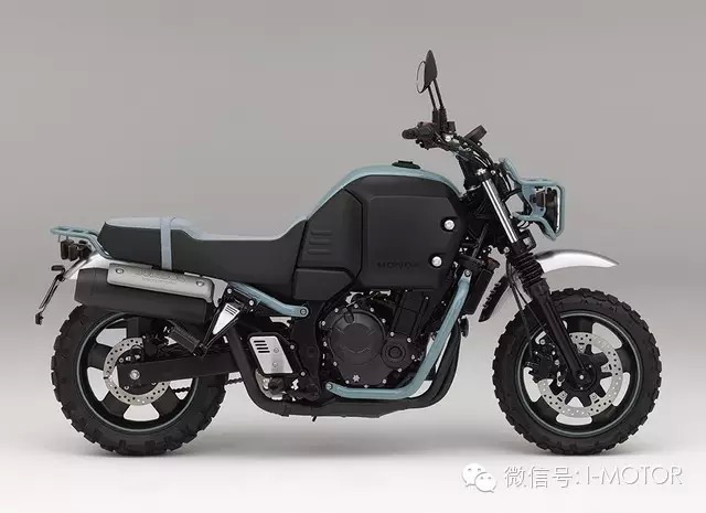 本田于大阪车展公开休闲概念款本田重机400cc Bull dog摩托车