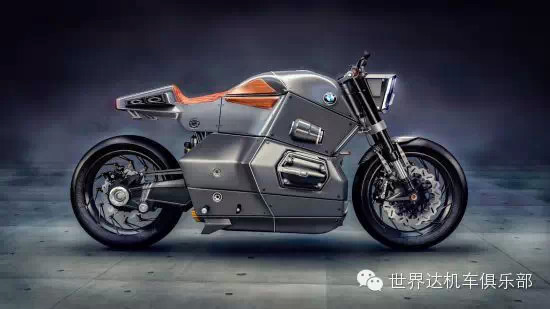 宝马概念小猛兽摩托车——这种设计风格太让人震撼了！