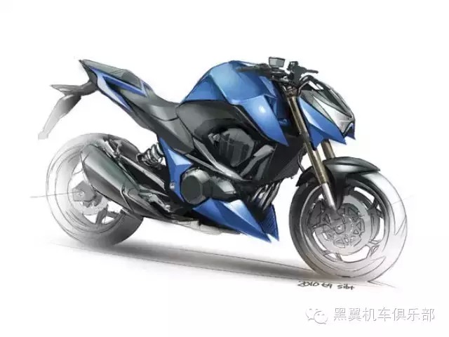 全新15款川崎Z800摩托车是孤傲的短跑健将