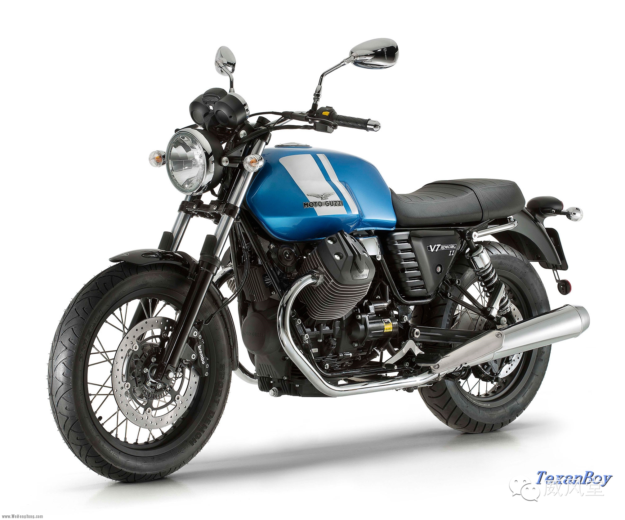 三家明牌摩托车复古比较：Ducati / Guzzi / Triumph 各自的Scrambler