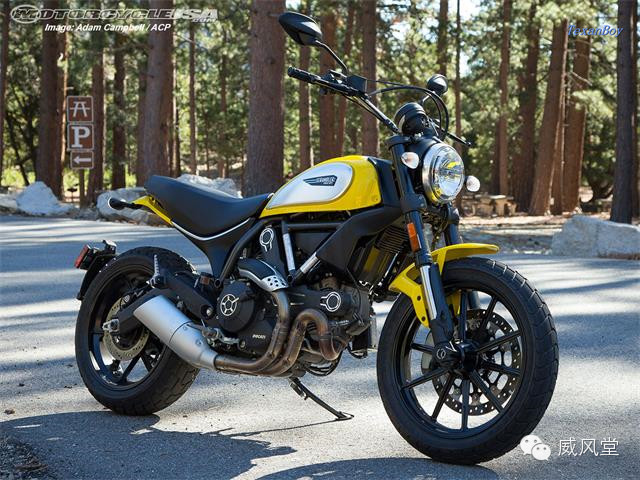 三家明牌摩托车复古比较：Ducati / Guzzi / Triumph 各自的Scrambler