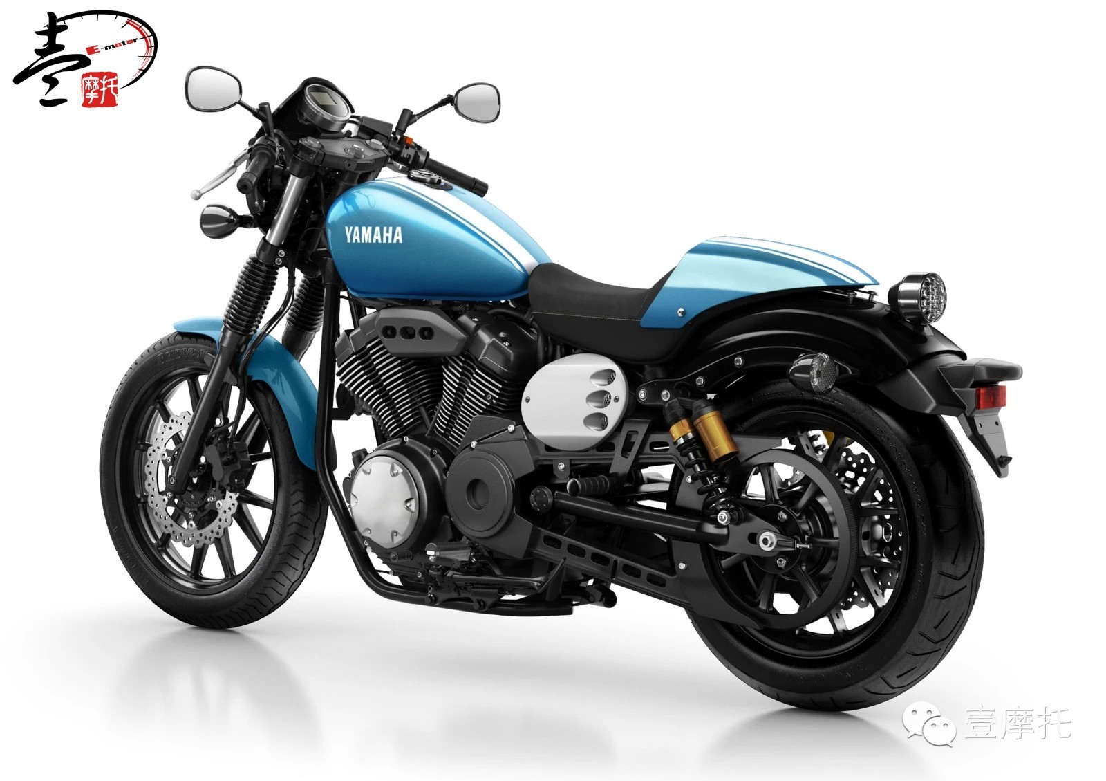 2015雅马哈 XV950 Racer 摩托车，改装美式机车登陆地球