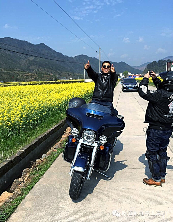 于险峰绝壁处看天际行云——哈雷摩托车穿越华浪线