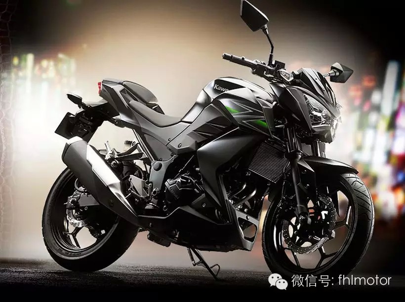 2015 川崎Z250摩托车在街道就是你的游乐场