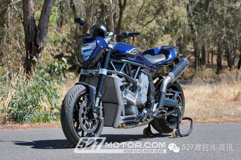 V型8缸摩托车PGM 2升排量 V8曝光 马力比川崎H2R高34匹-澳大利亚新车型