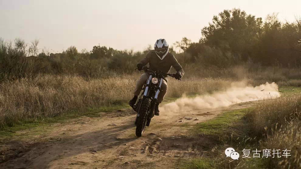 每日一车：honda xr600 改装复古滑胎