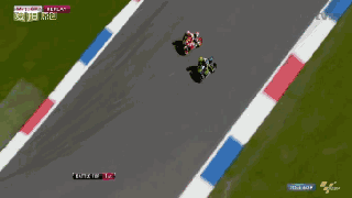 MotoGP快报：大神罗西被撞进冠军宝座（非常精彩）