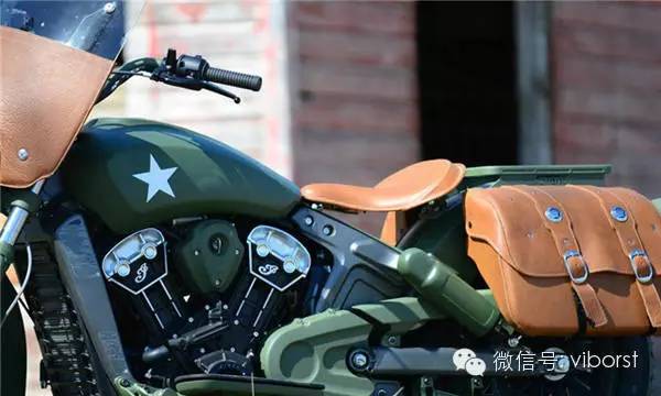 印第安的美范儿复古风 配枪出售的摩托车