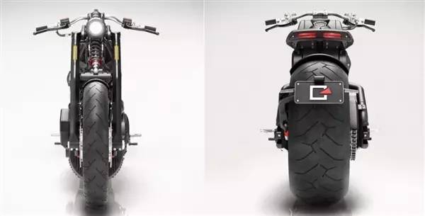 神似战斗机的美感：霸气十足的肌肉摩托车
