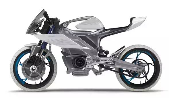 雅马哈新款概念电动摩托车