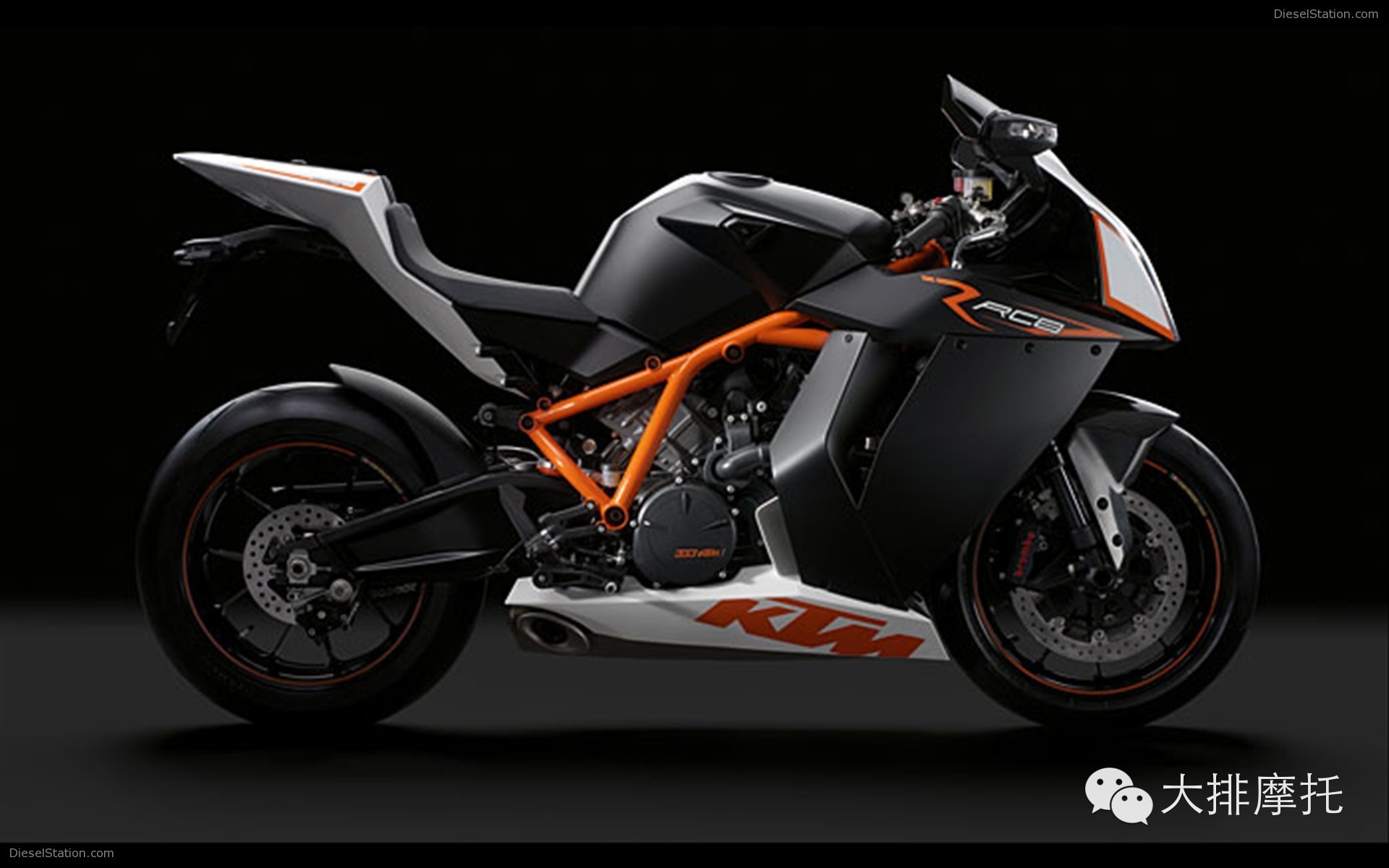 KTM RC8 来自奥地利的橙色猛兽！