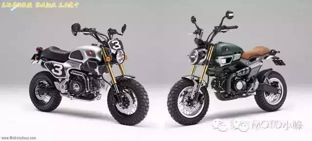 Honda Grom50 Scrambler概念摩托车