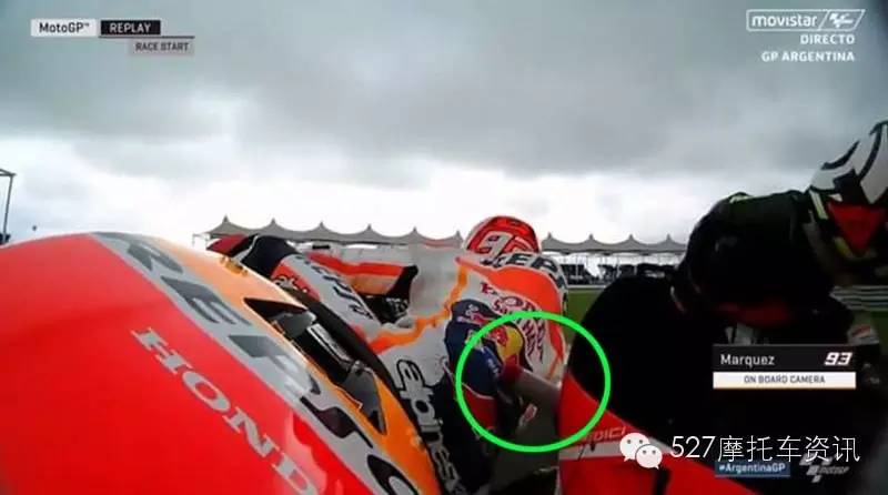 MotoGP：Marquez摄像机惊险脱落 原来是“小翅膀”惹的祸！