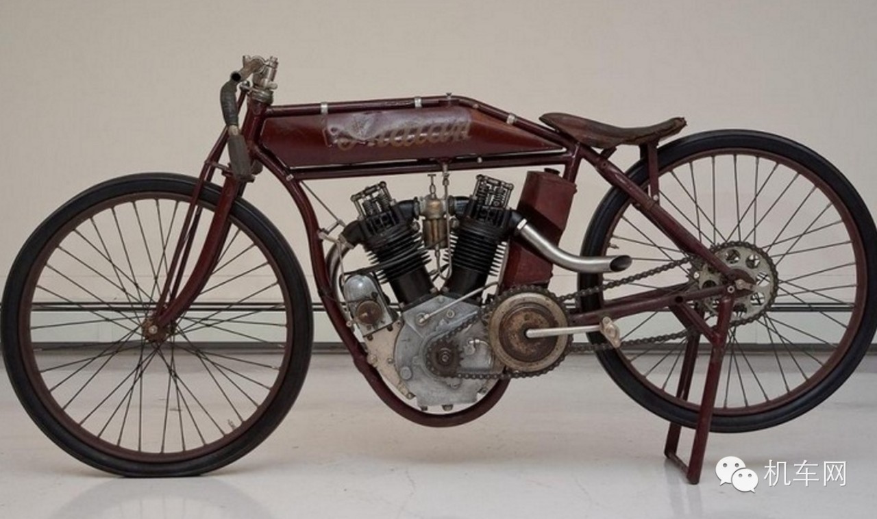 民国时期的印第安老摩托车，见过吗？它还活着