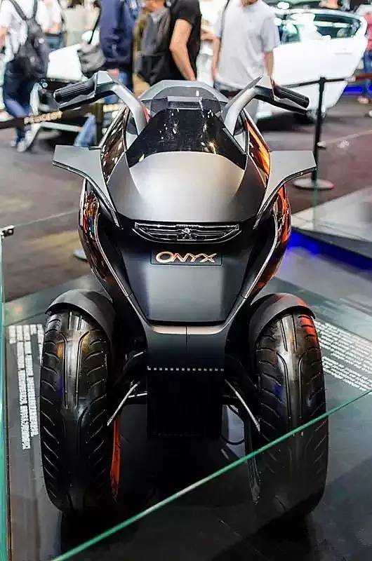 标致Onyx概念油电混动踏板亮相北京车展