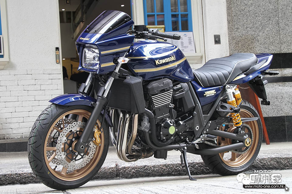 公升级只要7万块？ 川崎推限量版猪头街车—— ZRX1200 DAEG