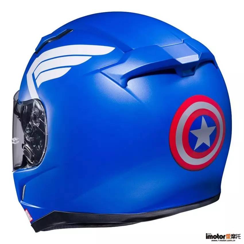 HJC推出MARVEL角色彩绘头盔