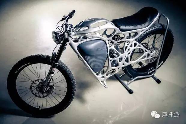 空客运用有机设计发布3D打印的摩托车