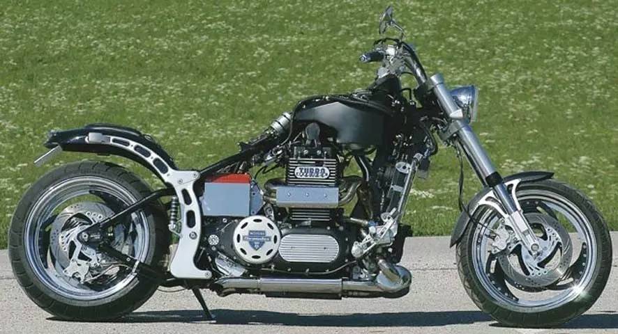 烧柴油的摩托车你见过吗？