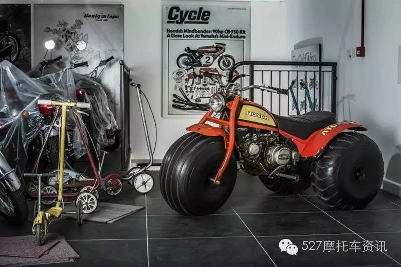 这个英国人收藏了150台本田摩托车 还办了个私人博物馆！