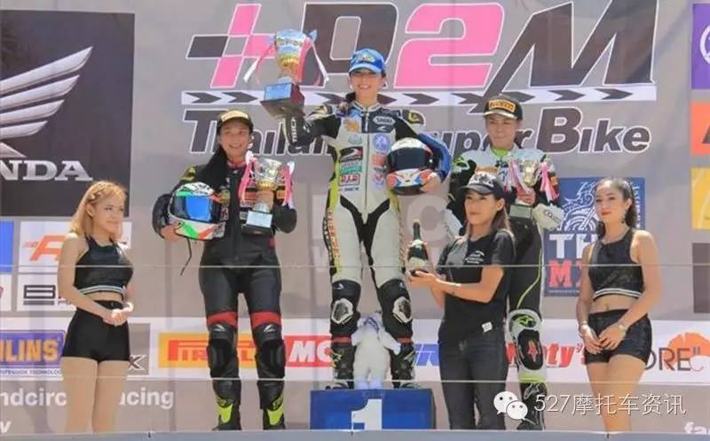 落选泰国小姐逆袭为摩托车大赛冠军！
