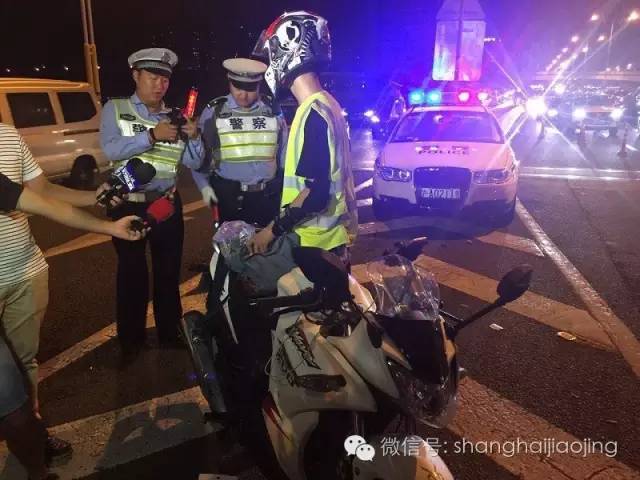                         上海交警重点整治摩托车上高架等违法行为，外地摩友上海被吊销驾照