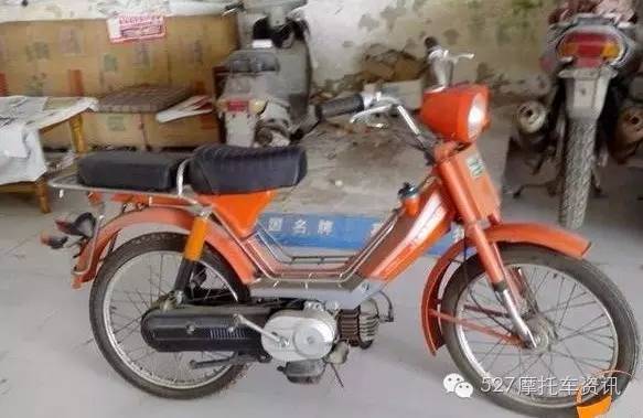                         童年的记忆 中国第一款家用摩托车嘉陵CJ50