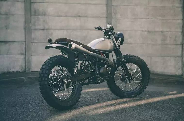                         一辆125mL的车也可以成为有味道的Scrambler……